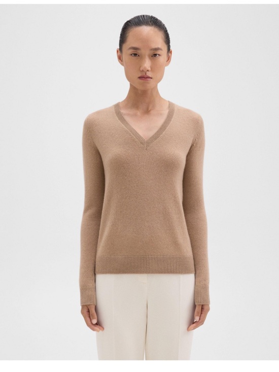 Theory Sweaters - Theory 100% Cashmere V Neck Sweater Size Medium